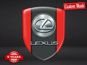 Lexus Étiquette Étanche Premium Universelle Personnalisable